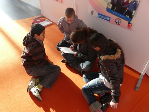 animation sur l'expo