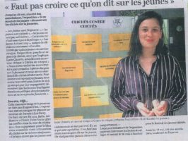 Article du Courrier de l'Ouest du 18/05/2018